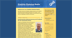 Desktop Screenshot of diabetes-radio.de